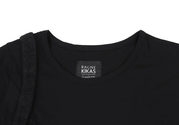 RAGNE KIKAS Yohji Yamamoto Knit Switching Design T-shirt K-165554_003