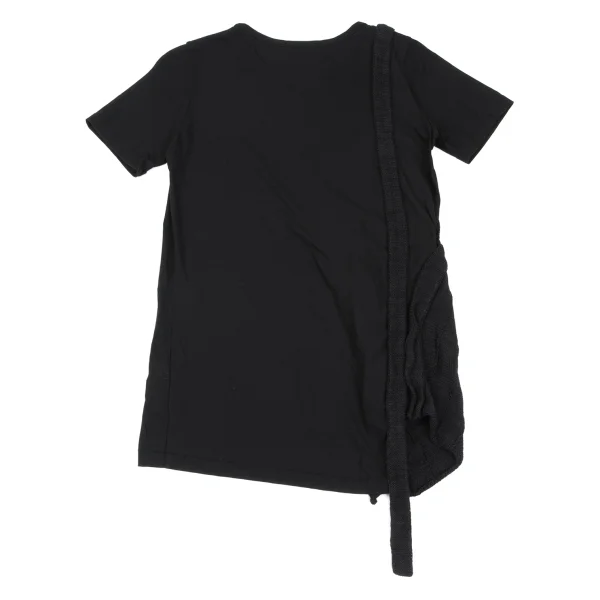 RAGNE KIKAS Yohji Yamamoto Knit Switching Design T-shirt K-165554_008