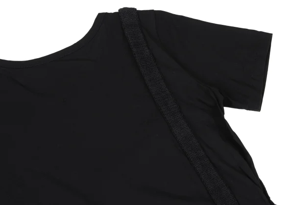 RAGNE KIKAS Yohji Yamamoto Knit Switching Design T-shirt K-165554_009