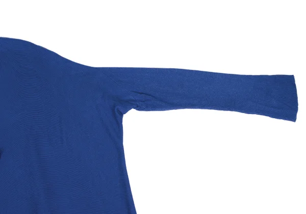 プライ バイ ラグネ キカスplyy by RAGNE KIKAS フレアシルエットニットカーディガン 青2 K-165555_006