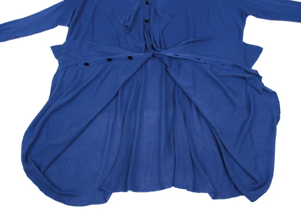 プライ バイ ラグネ キカスplyy by RAGNE KIKAS フレアシルエットニットカーディガン 青2 K-165555_011