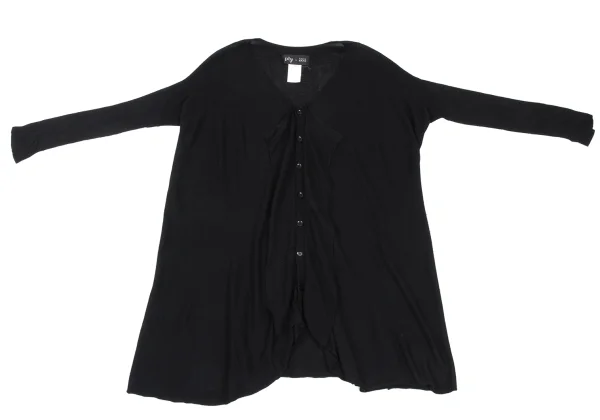 plyy by RAGNE KIKAS Flare Silhouette Knit Cardigan K-165556_002