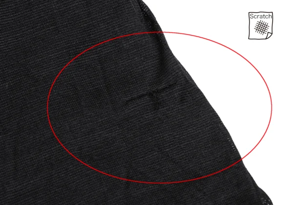 Yohji Yamamoto FEMME Silk Layered Cotton Long Tank Top K-165557_010