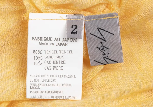Yohji Yamamoto FEMME Tencell Top K-165559_014