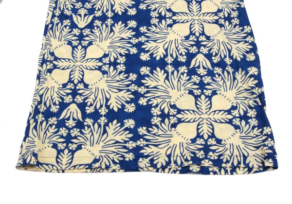 Yohji Yamamoto FEMME Damask Print Half-sleeve Top K-165560_006