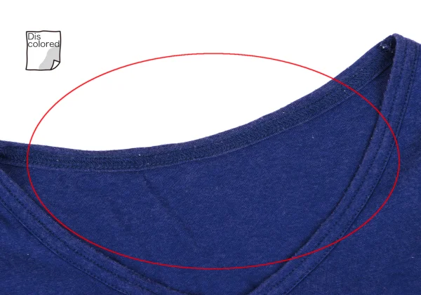 Yohji Yamamoto FEMME Cotton Blend V-neck Top K-165562_004