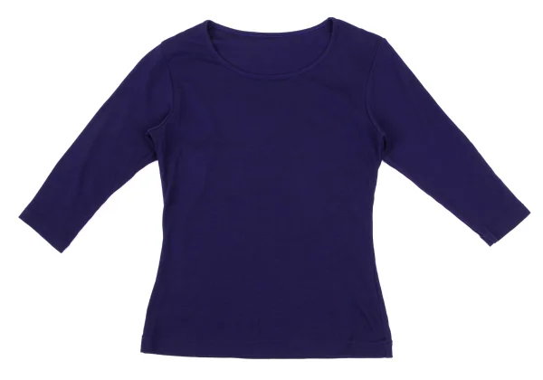 Yohji Yamamoto FEMME Cotton 3/4 Sleeve Stretch Top K-165563_002