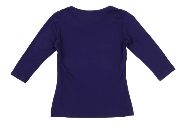 Yohji Yamamoto FEMME Cotton 3/4 Sleeve Stretch Top K-165563_008