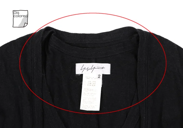 Yohji Yamamoto FEMME Folded Layered Ensemble Top K-165565_004