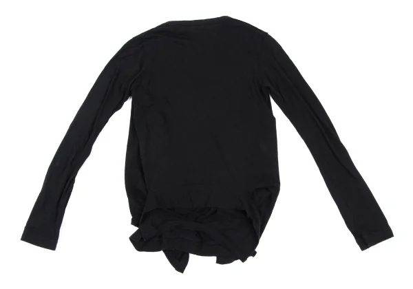 Yohji Yamamoto FEMME Folded Layered Ensemble Top K-165565_011