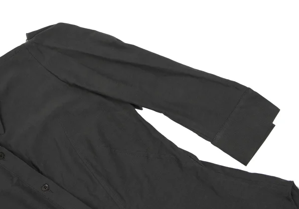 Yohji Yamamoto FEMME Cotton Cupra Darts Shaped Shirt K-165570_008