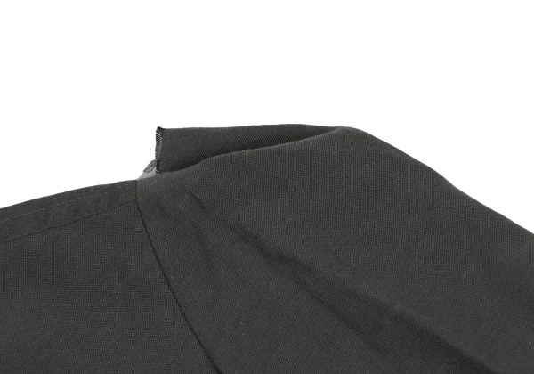 Yohji Yamamoto FEMME Cotton Cupra Darts Shaped Shirt K-165570_009