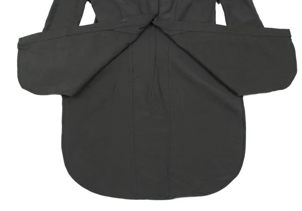 Yohji Yamamoto FEMME Cotton Cupra Darts Shaped Shirt K-165570_013