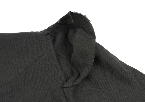 Yohji Yamamoto FEMME Cotton Cupra Darts Shaped Shirt K-165570_016