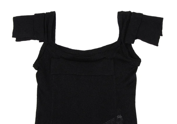 Yohji Yamamoto FEMME Frap Design Knit Camisole K-165571_003