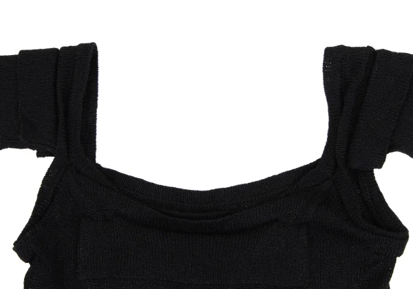 Yohji Yamamoto FEMME Frap Design Knit Camisole K-165571_004