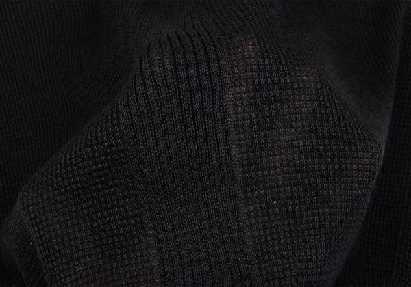 Yohji Yamamoto FEMME Linen Acrylic Zip Up Knit Cardigan K-165574_011