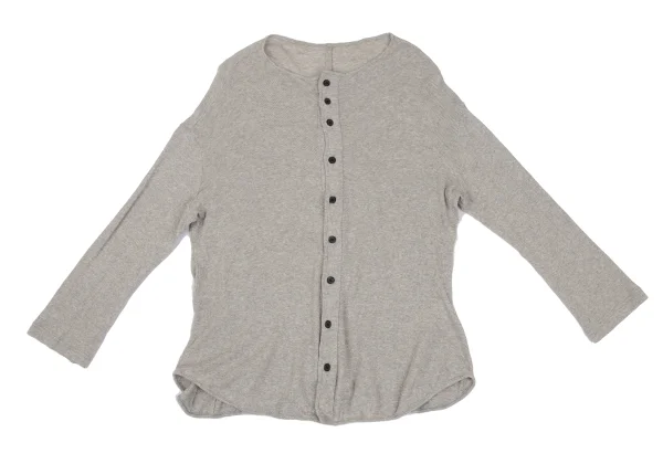 Yohji Yamamoto FEMME Cotton Knit Blouse K-165575_002