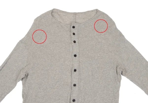 Yohji Yamamoto FEMME Cotton Knit Blouse K-165575_003