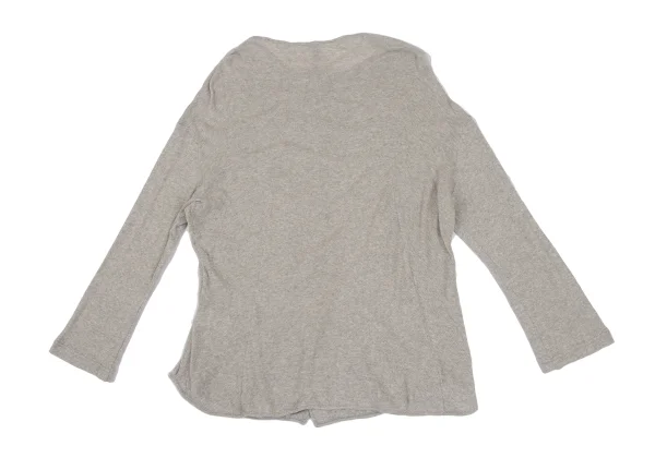 Yohji Yamamoto FEMME Cotton Knit Blouse K-165575_012