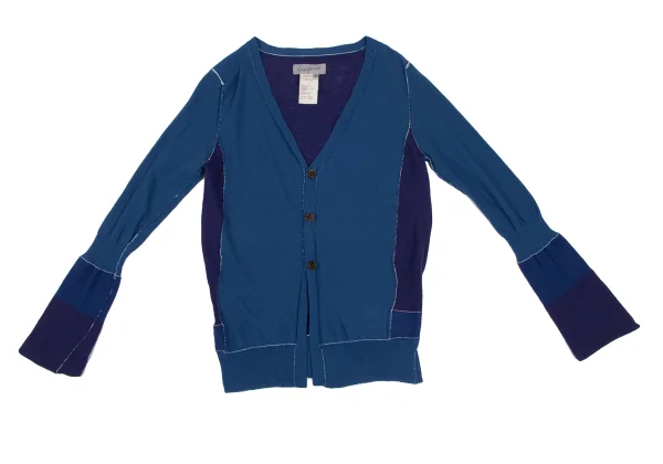 Yohji Yamamoto FEMME Color Switching Knit Cardigan K-165576_002