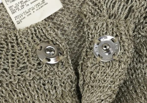 Yohji Yamamoto FEMME Crushed Knit Cardigan K-165577_005