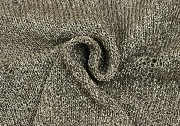 Yohji Yamamoto FEMME Crushed Knit Cardigan K-165577_016