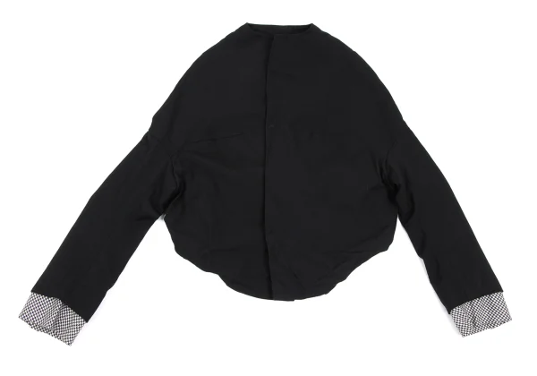 ヨウジヤマモト ファムYohji Yamamoto FEMME オールドギャバ袖ハウンド