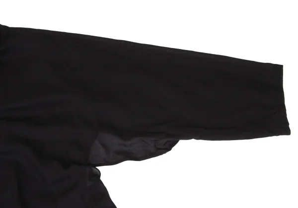 Yohji Yamamoto FEMME See-through Back Gathered Loop Design Coat K-165589_006