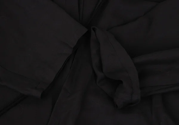 Yohji Yamamoto FEMME See-through Back Gathered Loop Design Coat K-165589_007