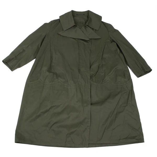 Y's ワイズ　ヨウジヤマモト コート　変形フード付き　カーキコート ワイズフォーメン Y's for men ヨウジヤマモト YOHJI YAMAMOTO コート