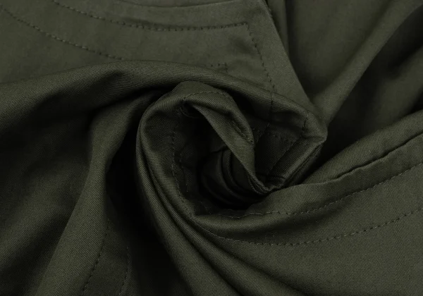 Yohji Yamamoto FEMME Cotton Switching Big Silhouette Coat K-165590_015