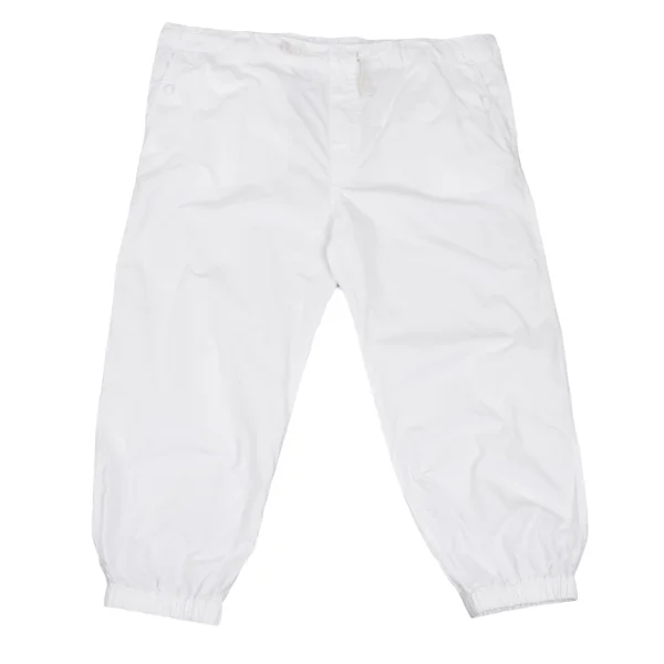 BEAMS BOY Cotton Drawstring Pants White M-L K-165592_001