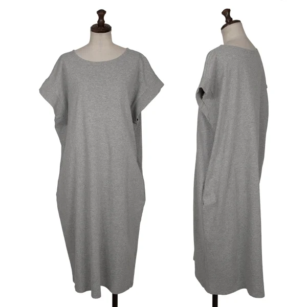 zucca Cotton Sweatshirt Dress Grey M K-165593_001