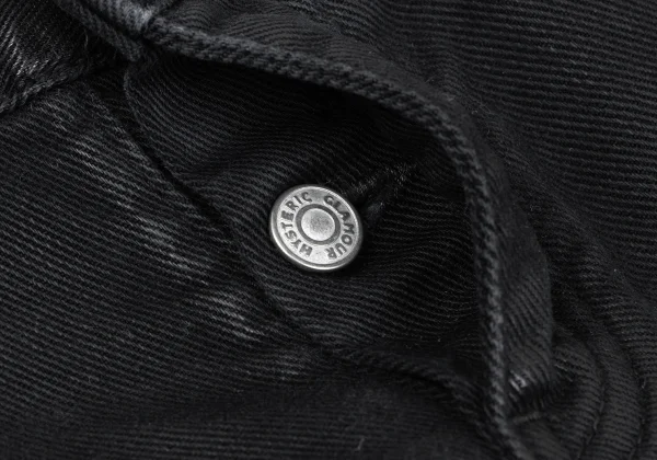 HYSTERIC GLAMOUR Coated Hem Zip Pants K-165594_006