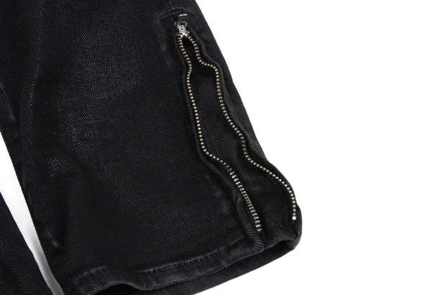 HYSTERIC GLAMOUR Coated Hem Zip Pants K-165594_011