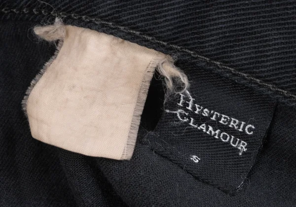 HYSTERIC GLAMOUR Coated Hem Zip Pants K-165594_017