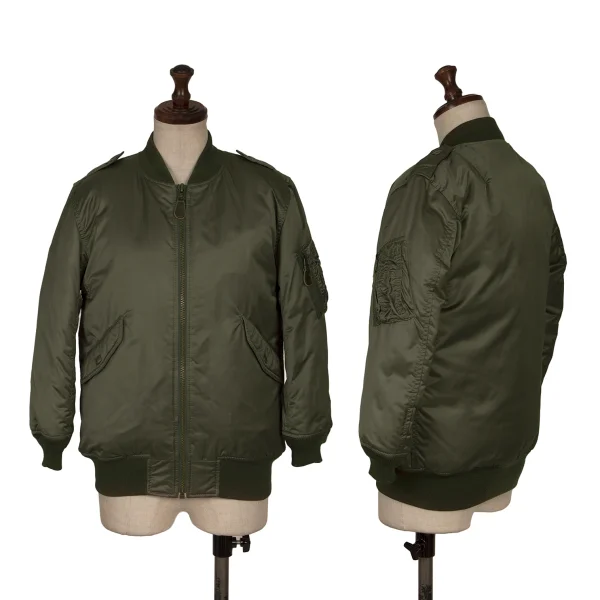 beautiful people MA-1 Down Blouson Khaki 140 K-165595_001