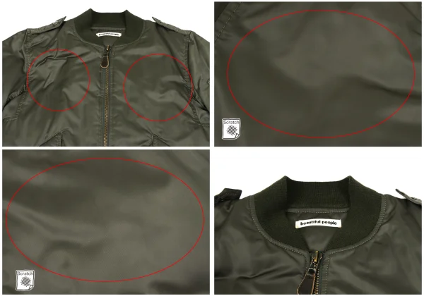 beautiful people MA-1 Down Blouson K-165595_003