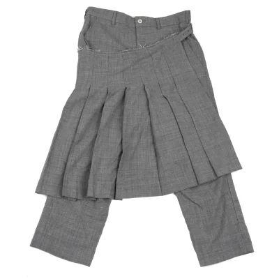 COMME des GARCONS Wool Skirt Wrap Pants