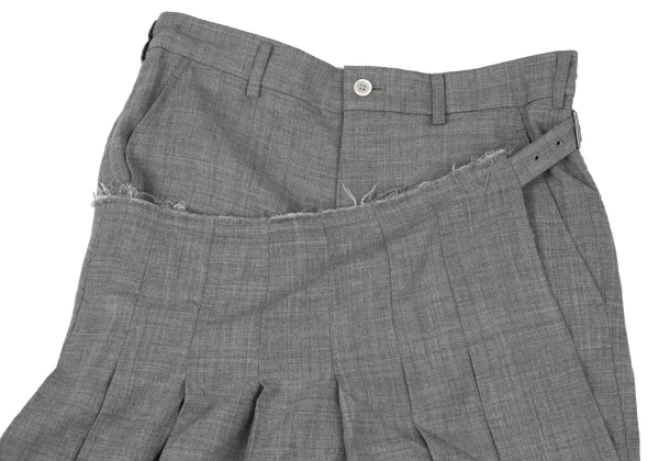 COMME des GARCONS Wool Skirt Wrap Pants K-165600_002
