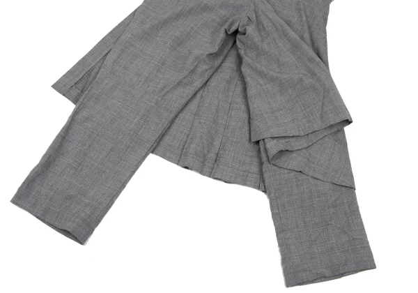 COMME des GARCONS Wool Skirt Wrap Pants K-165600_013
