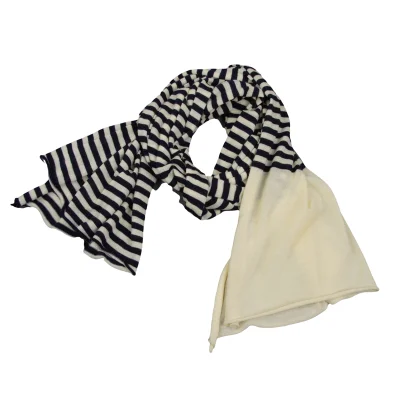 COMME des GARCONS Stripe Wool Knit Stole