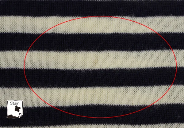 COMME des GARCONS Stripe Wool Knit Stole K-165602_003