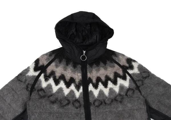 JUNYA WATANABE MAN COMME des GARCONS Knit Pasted Quilt Jacket K-165607_002