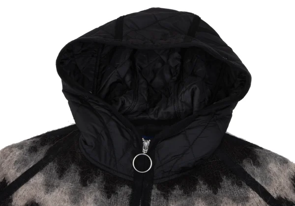 JUNYA WATANABE MAN COMME des GARCONS Knit Pasted Quilt Jacket K-165607_003