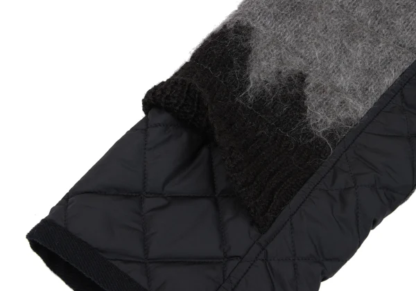 JUNYA WATANABE MAN COMME des GARCONS Knit Pasted Quilt Jacket K-165607_006