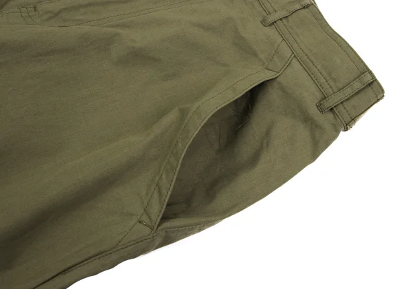 COMME des GARCONS HOMME PLUS Cotton Nylon Side Belted Pants K-165612_003