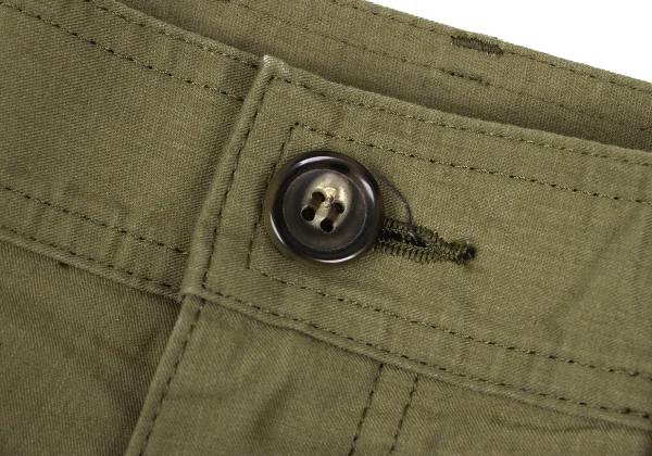 COMME des GARCONS HOMME PLUS Cotton Nylon Side Belted Pants K-165612_004