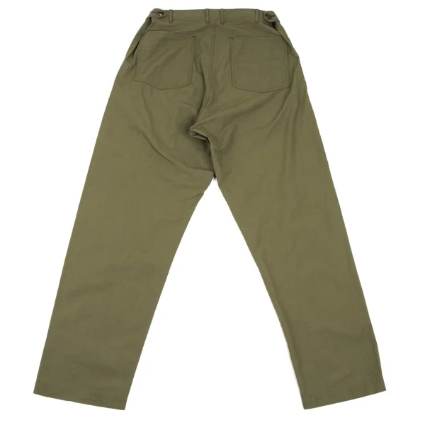 COMME des GARCONS HOMME PLUS Cotton Nylon Side Belted Pants K-165612_008